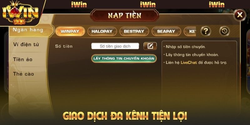 Giao dịch đa kênh tiện lợi