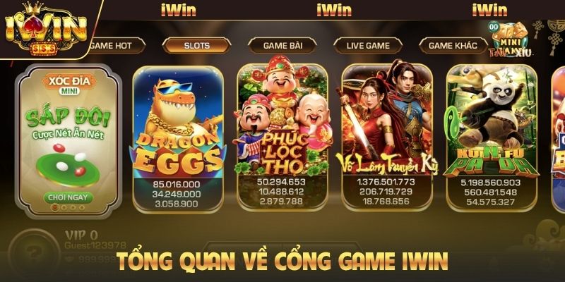 Tổng quan về cổng game iWin